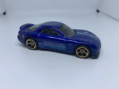 Buy Hot Wheels - Mazda RX-7 RX7 ‘95 Blue - MINT LOOSE - Diecast Collectible - 1:64 • 3.50£