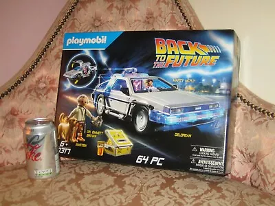 Buy Playmobil 70317 Back To The Future DeLorean Toy + 9 LED Hand Torch - Both NEW • 40£