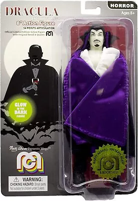 Buy Mego-Dracula Glow In The Dark Figure **LIMITED STOCK & FREE UK SHIPPING** • 17.99£