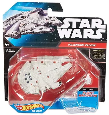 Buy Star Wars Hot Wheels The Force Awakens (2014) Millenium Falcon Toy Starship • 18.90£
