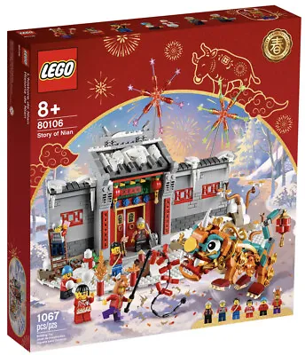 Buy LEGO 80106 History Of Nian, Chinese New Year MINT, SEALED • 76.57£