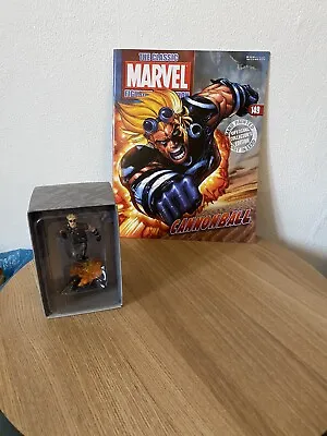Buy Eaglemoss Classic Marvel Figurine Collection Issue 149  Cannonball  Boxed + Mag • 14.99£
