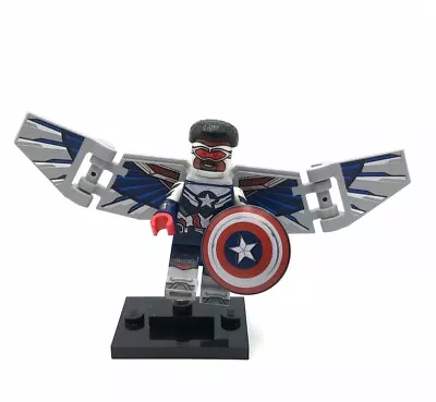 Buy LEGO Marvel Studios Minifigures 71031 Sam Wilson Captain America New Sealed • 17.95£