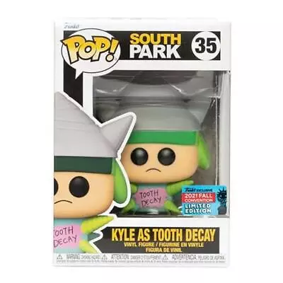 Buy Funko Pop - South Park - Kyle As Tooth Decay #35 2021 Fall Convention Limited Ed • 23.99£
