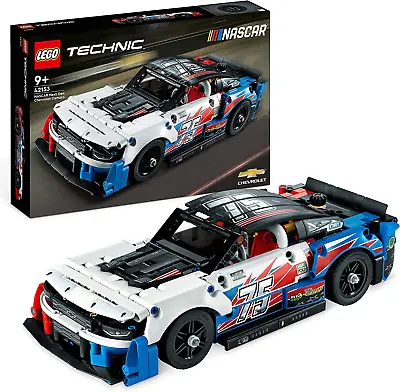 Buy LEGO 42153 Technic NASCAR Next Gen Chevrolet Camaro ZL1 Model Car Kit, Racing Ca • 80.39£