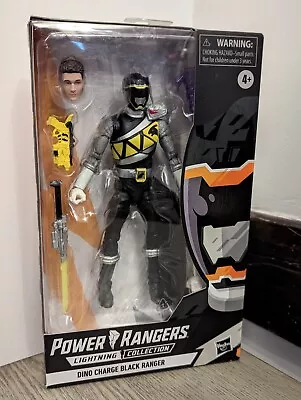 Buy NEW Power Rangers Lightning Collection - Dino Charge Black Ranger Boxed • 29.50£