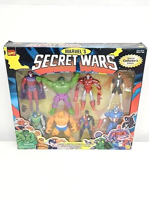 Buy Marvel Comics Secret Wars 8 Action Figures Collector's Edition Toy Biz #48062 • 165£