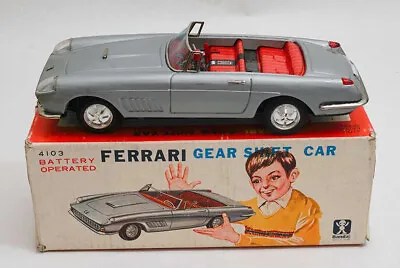 Buy BANDAI JAPAN 1960s   FERRARI GEAR SHIFT CAR OUTSTANDING CONDITION ! • 250£