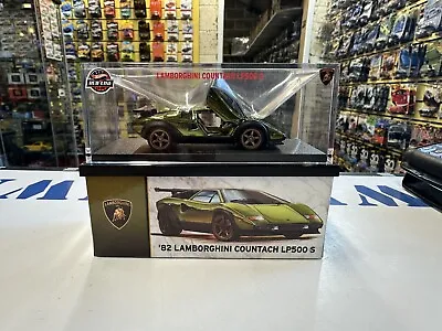 Buy Hot Wheels RLC Exclusive '82 Lamborghini Countach LP500 S Green HGW20 • 44.99£