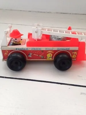 Buy Vintage Fisher Price Fire Engine • 10£