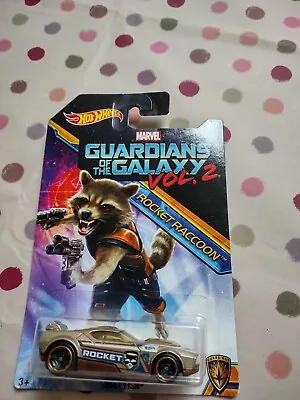 Buy Hot Wheels Guardians Of The Galaxy Vol 2/ Rocket Raccoon/ Fast Fish • 4.99£