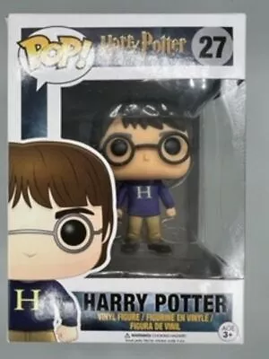 Buy Funko POP #27 Harry Potter (Sweater) Harry Potter Damaged Box Includes Protector • 16.49£