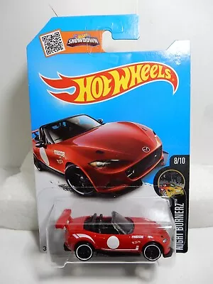 Buy Hotwheels '15 Mazda Mx-5 Miata Nightburnerz #8/10 Coll # 88 Long Card • 3.50£