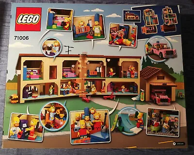 Buy LEGO® 71006 The Simpsons™ House / House New & Original Packaging (New And Sealed) Fits 71016 • 511.27£