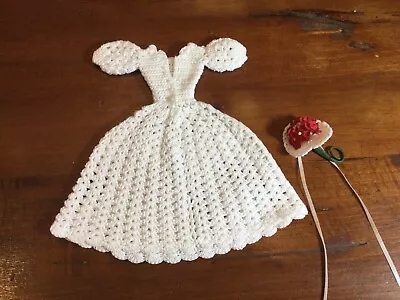 Buy Beautiful Crochet Wedding Dress Barbie, Fashion Royalty, Poppy Parker • 67.64£