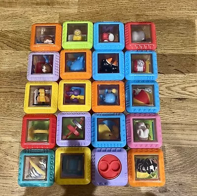 Buy Fisher Price Peek A Boo Blocks Cubes Toy Blocks Sensory Baby X 20 • 25£