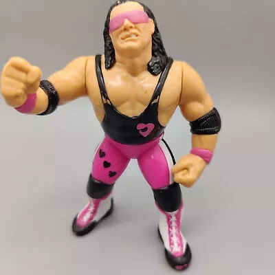 Buy Bret Hitman Hart WWF Hasbro Wrestling Figure WWE WCW ECW • 14.50£