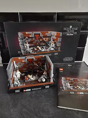 Buy LEGO Star Wars Death Star Trash Compactor Diorama 75339 Built Once By Adult  • 9.99£