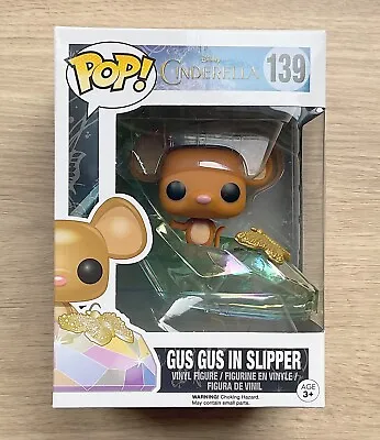 Buy Funko Pop Disney Cinderella Gus Gus In Slipper #139 + Free Protector • 29.99£