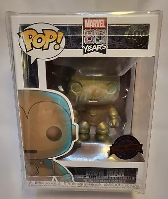 Buy New Iron Man (PETINA) Special Edition Pop 498 Marvel 80 Years In Protector • 7.15£