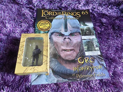 Buy Lord Of The Rings Collection Issue 65 Orc Infantryman Eaglemoss Figure+ Magazine • 5.99£
