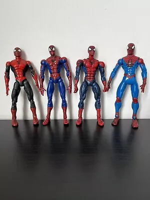 Buy SPIDER-MAN ToyBiz 4 Classic Retro MARVEL LEGENDS Figures 2002 2003 2004 2006 • 24.99£