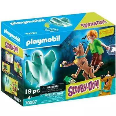Buy PLAYMOBIL (70287) Scooby-DOO! - Scooby And Shaggy With Ghost Toys • 3.99£