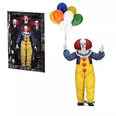 Buy 7  NECA Stephen King's IT Pennywise Clown Ultimate Action Figure Model Toys UK • 27.56£