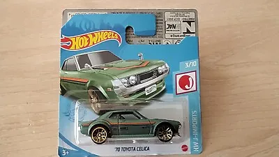 Buy 2021 Hot Wheels - ´70 Toyota Celica    Short Card 1/64 Aprox*new* • 11.99£