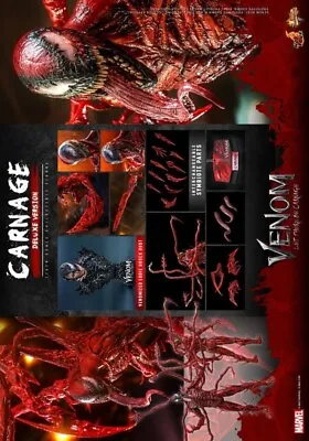 Buy Hot Toys Carnage Deluxe Version MMS620 Brand New Sealed In Shipper UK • 349.99£