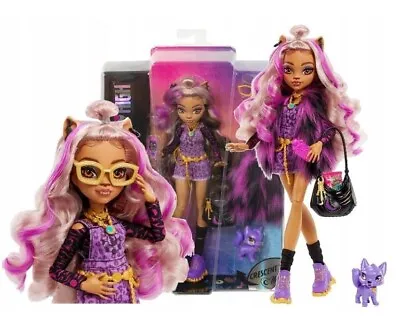 Buy Mattel Monster High CLAWDEEN WOLF Doll + Accessories HHK52 • 67.93£