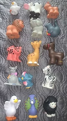 Buy Fisher Price Little People Bundle Of 15 Animal Figures Farm Yard Circus Zoo Rare • 14.99£