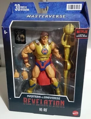 Buy He-Man Masters Of The Universe MOTU Masterverse Revelations He-Ro G • 39.95£