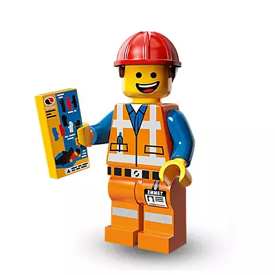 Buy LEGO Hard Hat Emmet & Accessories - The LEGO Movie Series 1 - Brand New • 9.99£