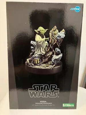 Buy Star Wars Kotobukiya Artfx Yoda 1/7 Figure Kit The Empire Strikes Back Unopend • 152.76£