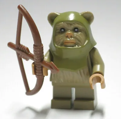 Buy Ewok Warrior 75097 10236 Dark Tan Village Star Wars LEGO® Minifigure • 15.15£