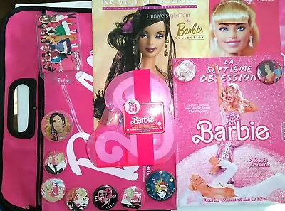 Buy Barbie Accessories Collections Bags Notebooks Badges Mattel... • 12.85£