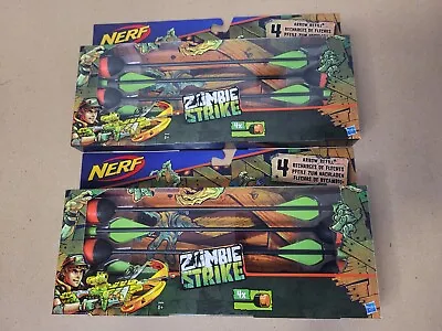 Buy Nerf Gun Zombie Strike 8x Arrow Refill Dreadbolt Wrathbolt Fits Rebelle Bow • 10.99£