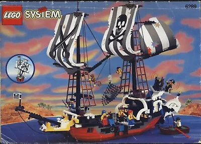 Buy Lego Classic Pirates 6289 Red Beard Runner Ship Original Instructions Only • 23£