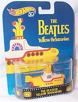 Buy The Beatles Yellow Submarine 1-64 Scale New In Packet Hot Wheels FLD07 • 14.95£