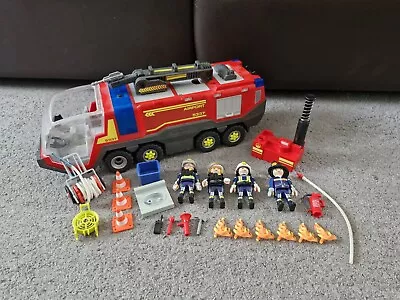 Buy Playmobil City Action 5337 Airport Fire Engine With Lights And Sound • 20£