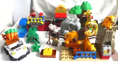 Buy LEGO Duplo Set 5634 Feeding Zoo Complete 6 Animals & 3 Figures - Croc Teethmarks • 29.99£