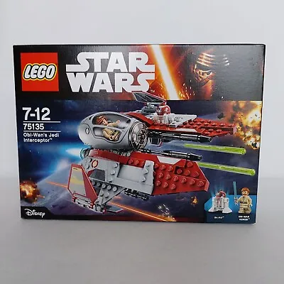 Buy Lego Star Wars 75135 Obi-Wan's Jedi Interceptor Retired New Great Condition Box • 82.99£