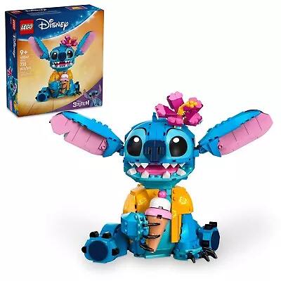 Buy LEGO Disney Stitch 43249 Playset With Ice-Cream Cone And Character Figure New • 52£