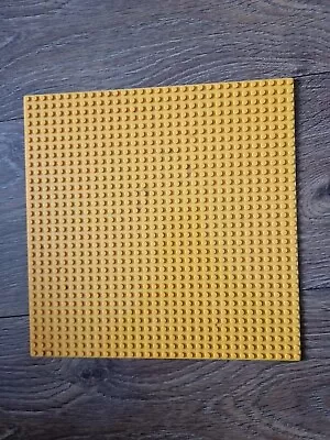 Buy Base Plates Building Blocks 32 X 32 Dots Compatible For LEGO Boards Yellow • 5£