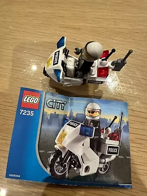 Buy Lego City 7235 Police Motorcycle, 100% Complete • 4£