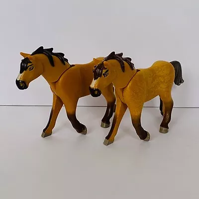Buy Playmobil Spirit Light Brown Horse From Set 9478 X 2 • 6.99£