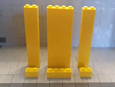 Buy 30 Yellow LEGO Mix 1x2 & 1x4 Bricks Genuine And Unused FREE POSTAGE  • 3.50£