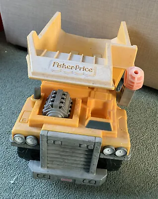 Buy Fisher Price Vintage Toy Dumpster Truck • 5£