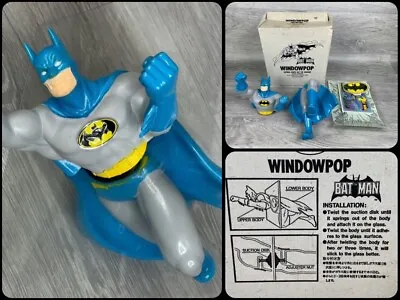 Buy Vintage Bandai 1987 Batman 3D Window Pop Figure DC Super Heros • 39.99£
